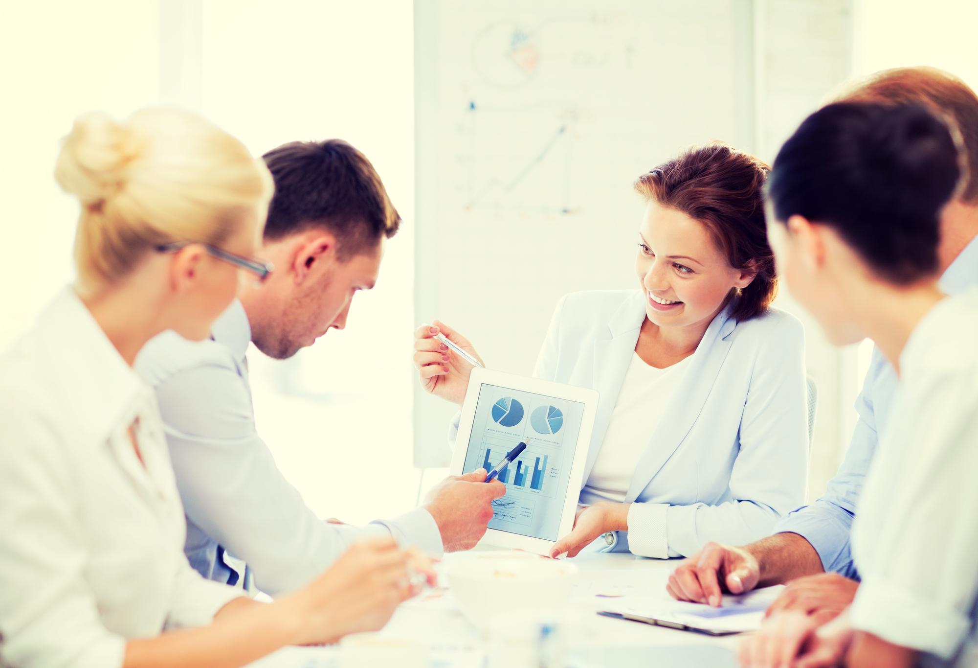 Team im Workshop zur Finanzplanung